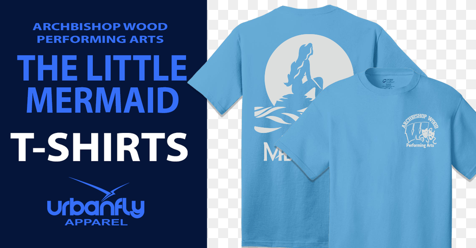 The Little Mermaid Production T Shirts Little Mermaid, Clothing, Shirt, T-shirt Png