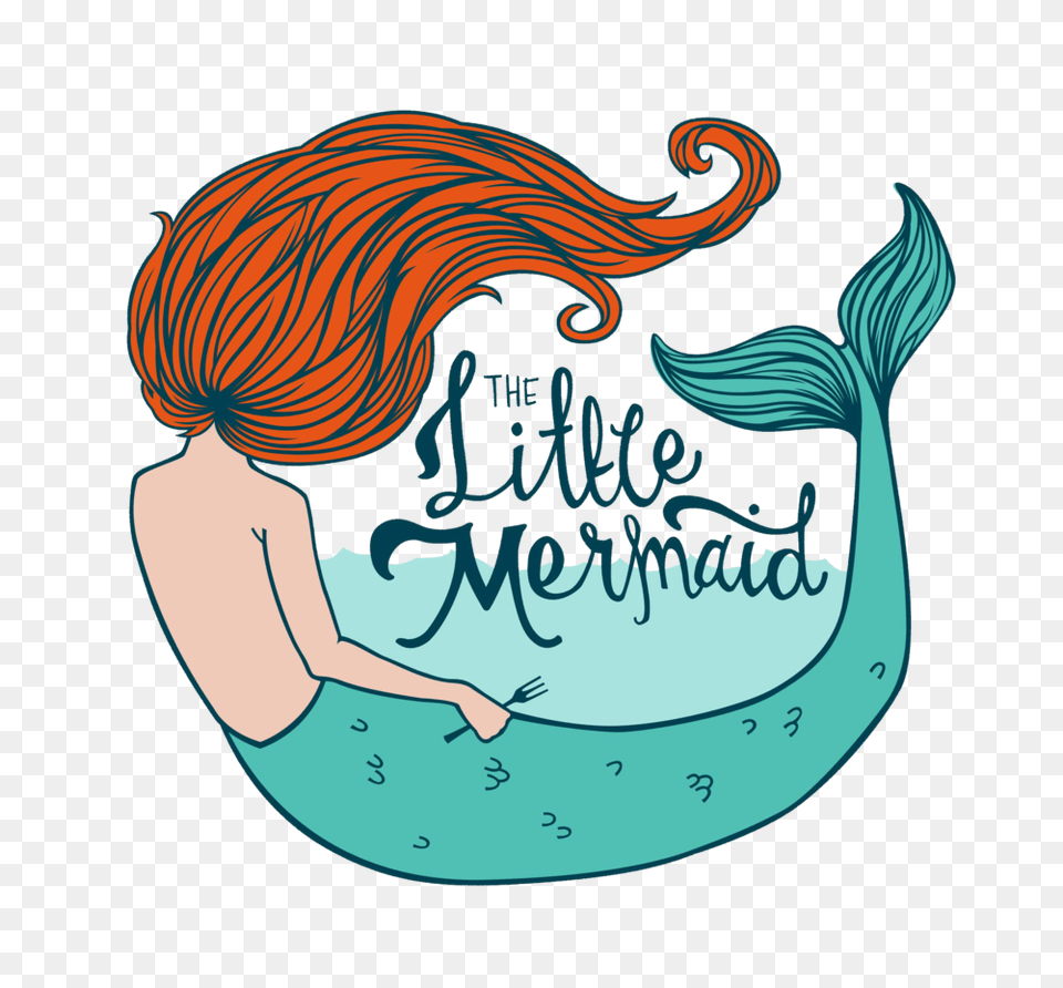 The Little Mermaid Rude Parasol Press, Water, Animal, Sea Life, Person Png