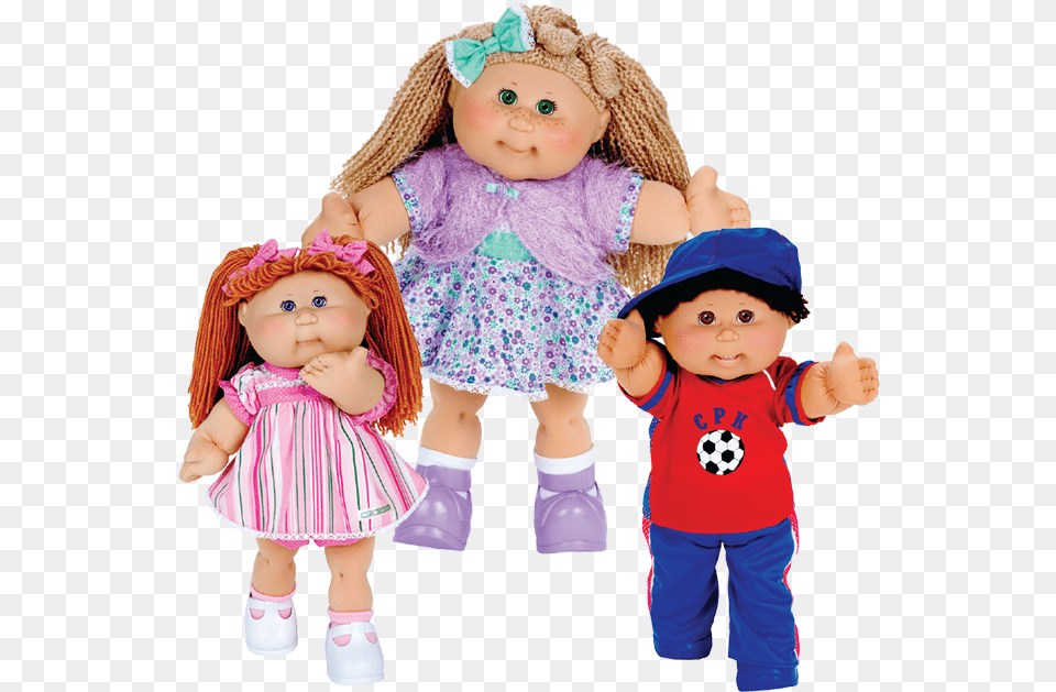 The Little People And Cabbage Patch Cabbage Patch Kids, Doll, Toy, Baby, Person Free Png Download