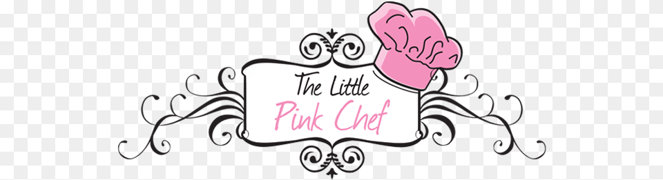 The Little Pink Chef Pink Chef Hat Clipart, Text Free Transparent Png