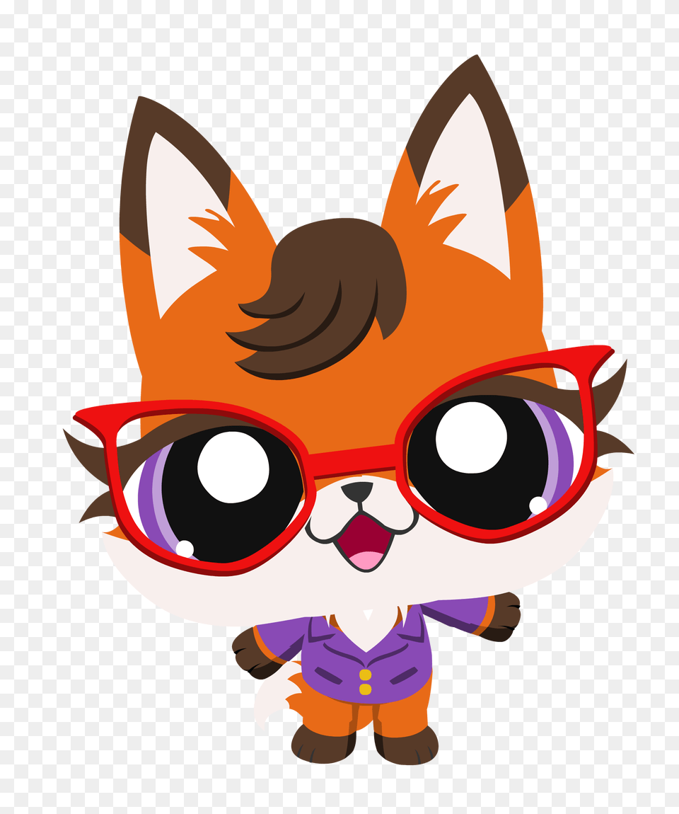 The Littlest Pet Shop Characters, Accessories, Glasses, Bulldozer, Machine Free Transparent Png