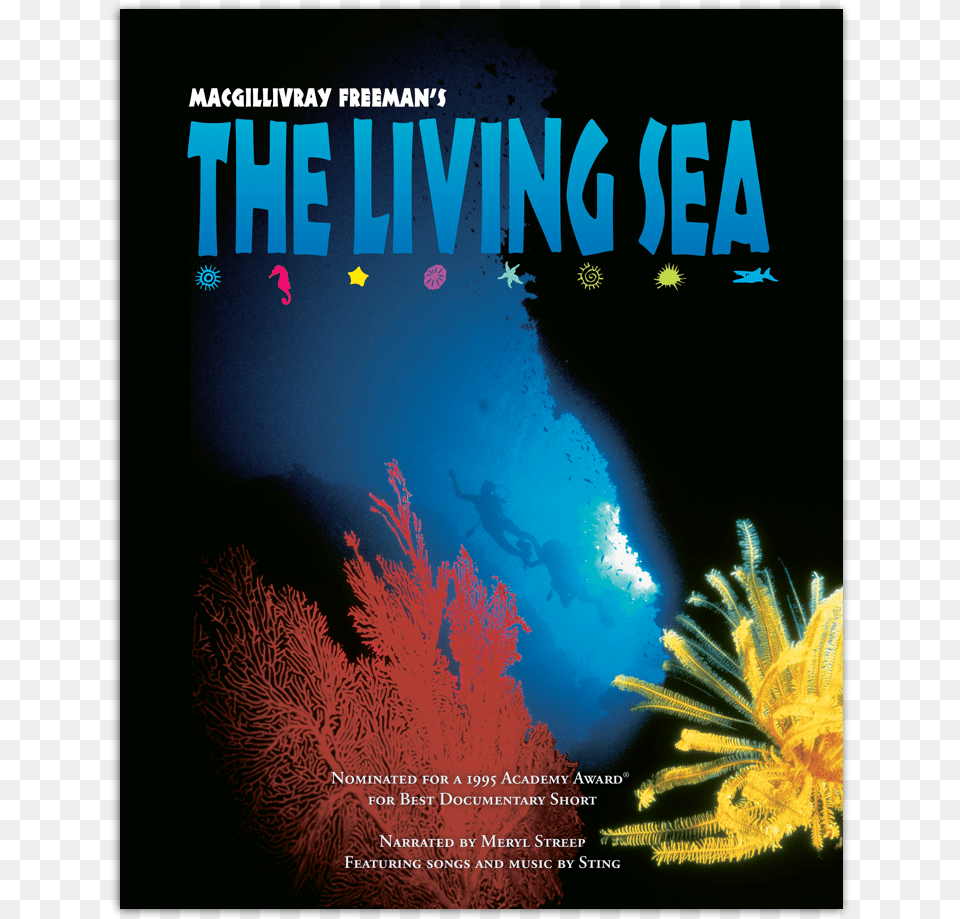 The Living Sea Dvd Sting The Living Sea, Advertisement, Poster, Water, Outdoors Free Png Download