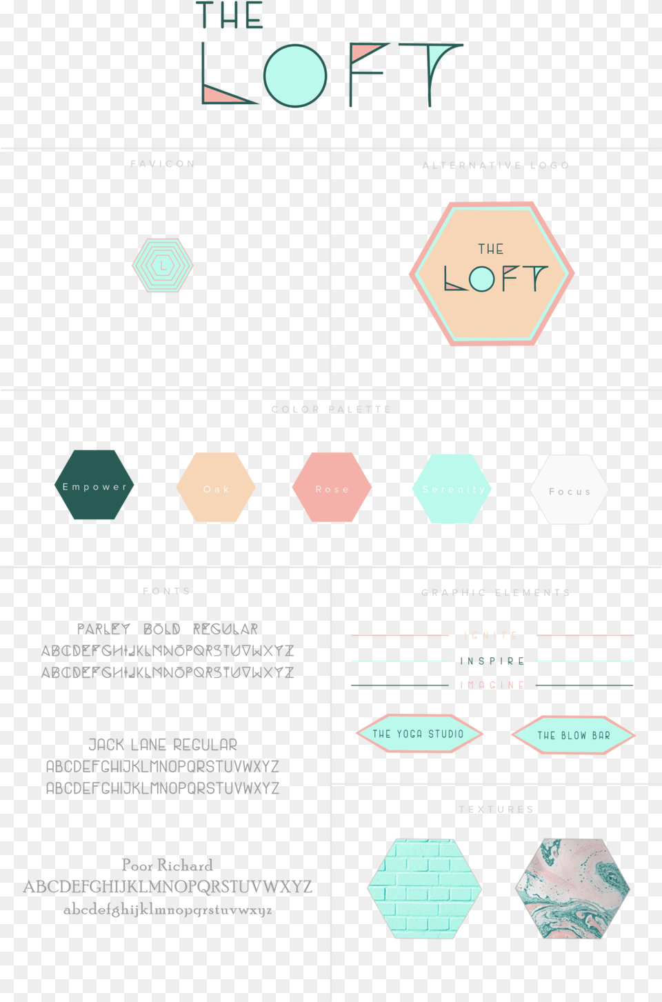 The Loft Branding Style Board Free Transparent Png