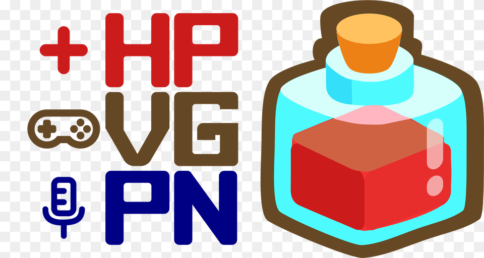 The Logo For The Hp Video Game Podcast Network, Birthday Cake, Cake, Cream, Dessert Free Png Download