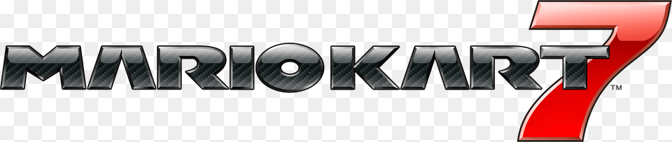 The Logo For The Seventh Game In The Franchise Mario Mario Kart 7 Cover, Symbol, Text Free Png