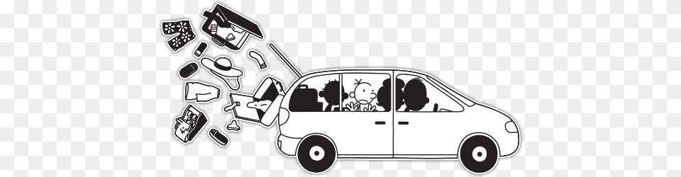 The Long Haul Diary Of A Wimpy Kid Car, Transportation, Vehicle, Head, People Free Png