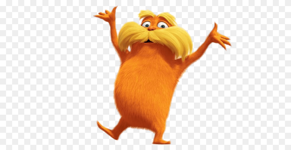 The Lorax Happy, Cartoon, Baby, Person, Animal Free Png Download