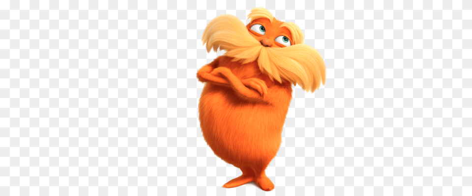 The Lorax Thinking Transparent, Animal, Bird, Cartoon, Mammal Free Png