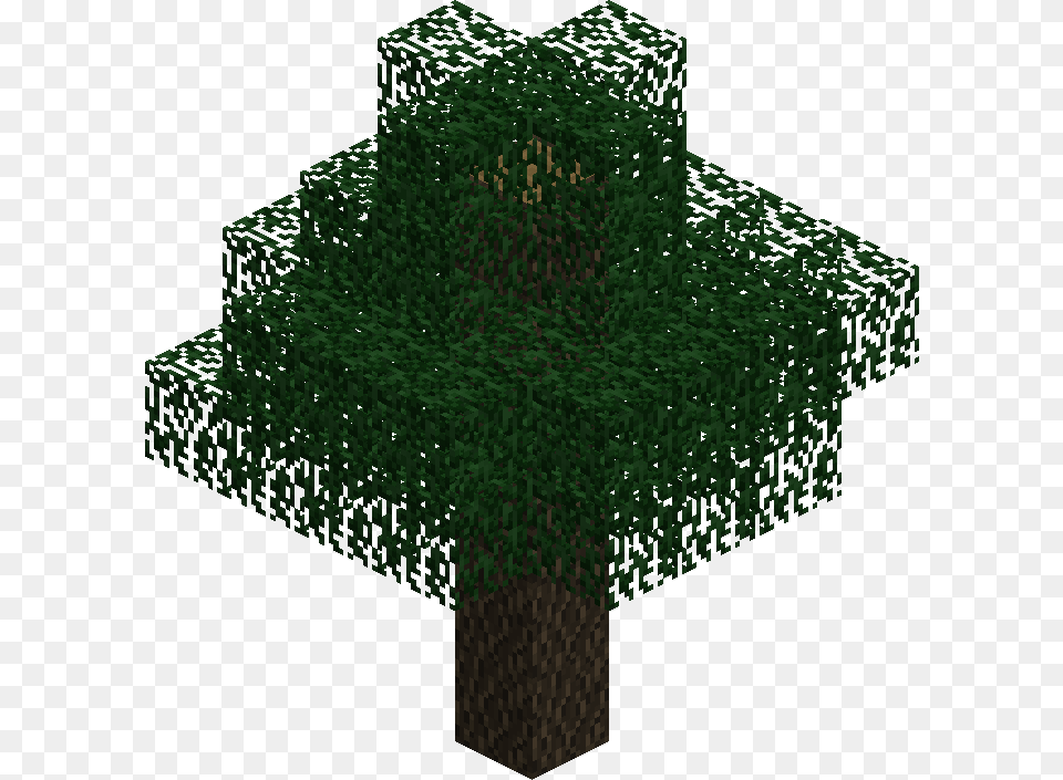 The Lord Of The Rings Minecraft Mod Wiki Minecraft Tree No Background, Green, Plant, Cross, Symbol Free Png Download