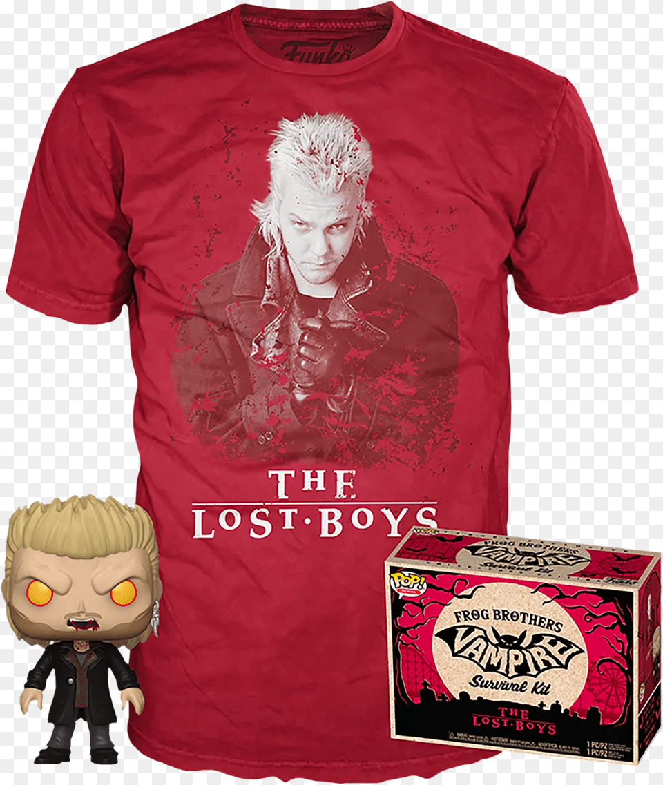 The Lost Boys Lost Boys Funko Pop Box, Clothing, T-shirt, Toy, Doll Free Png