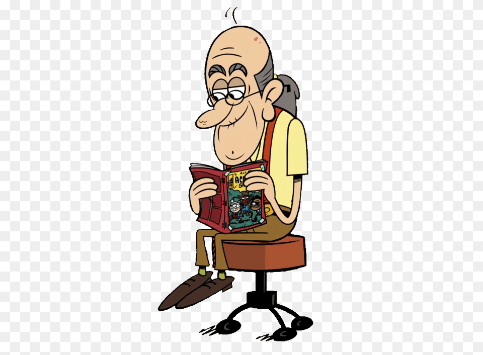 The Loud House Character Bill Buck, Cartoon, Person, Book, Comics Free Png