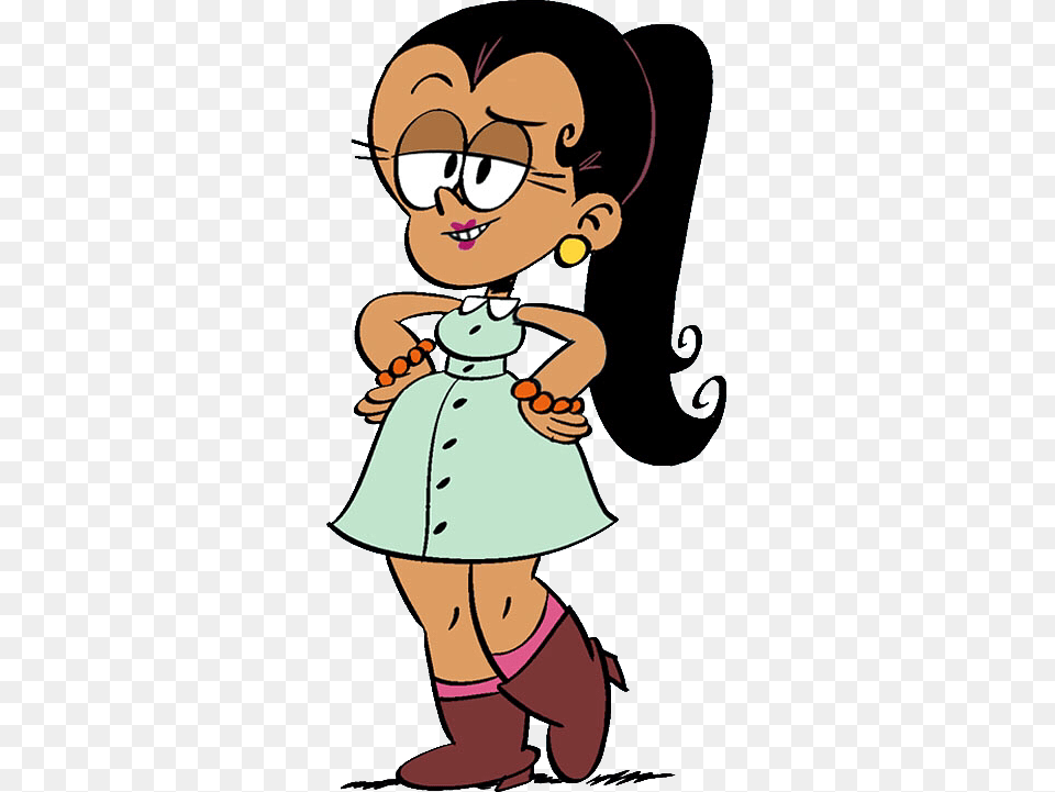 The Loud House Character Carlota Casagrande, Cartoon, Baby, Person, Face Free Transparent Png