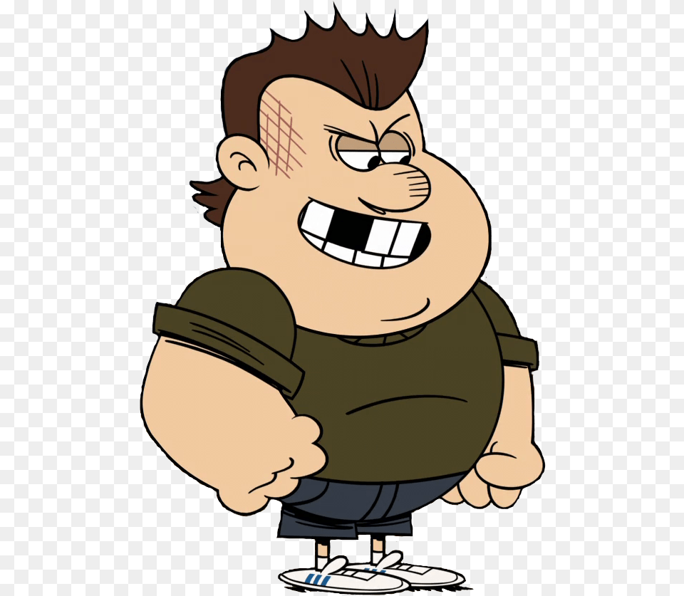 The Loud House Character Hawk Loud House Hawk And Hank, Baby, Cartoon, Person, Face Png Image