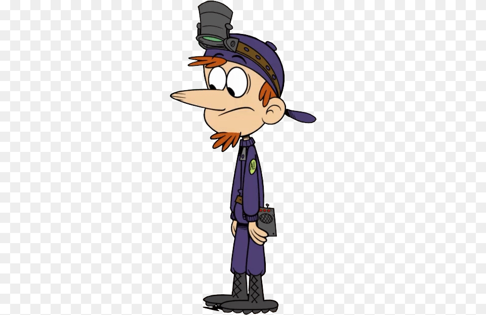 The Loud House Character Hunter Spector, Cartoon, Face, Head, Person Free Png