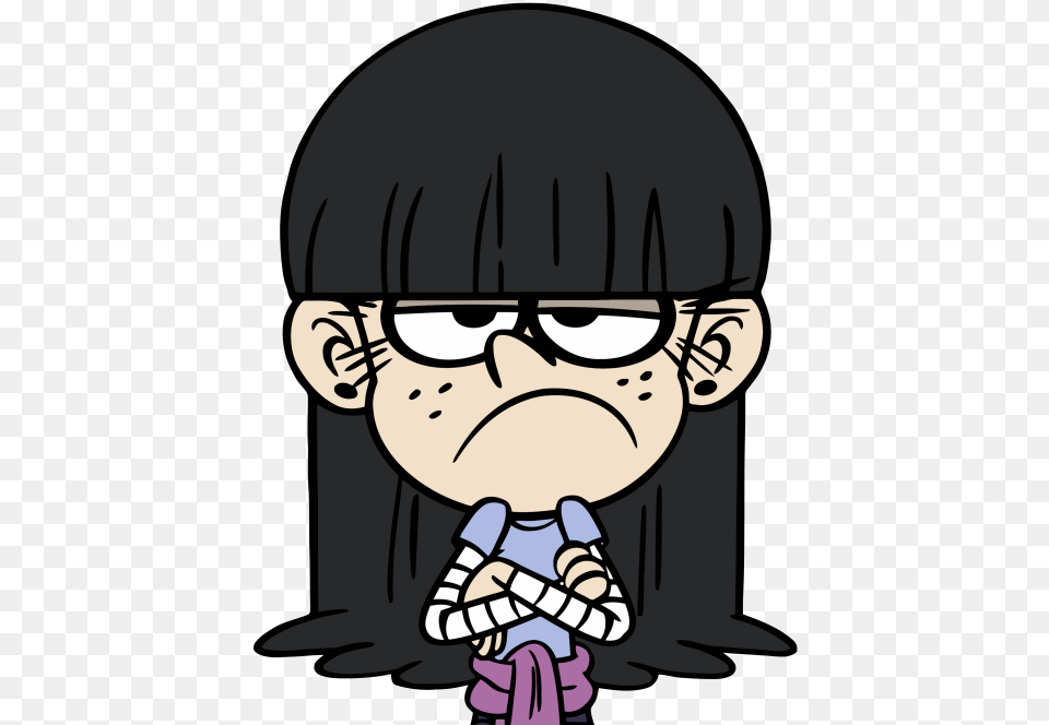 The Loud House Character Maggie Arms Crossed, Book, Comics, Publication, Baby Free Png