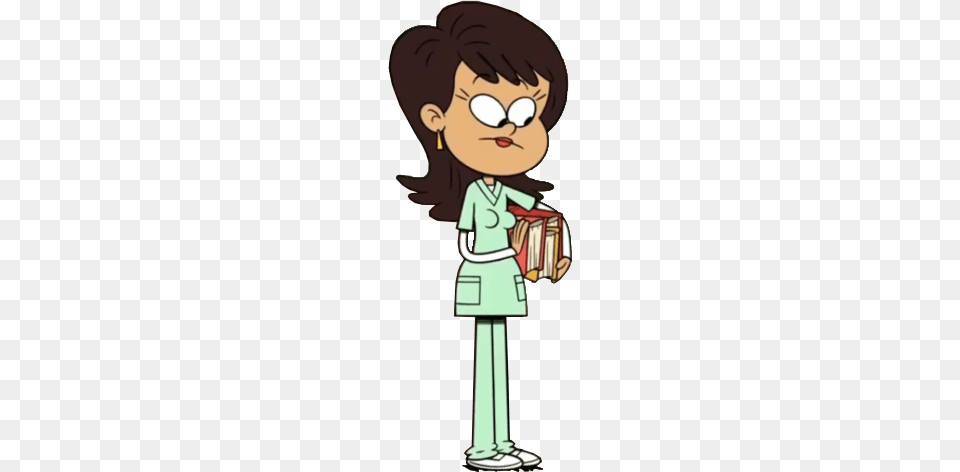 The Loud House Character Nurse Patty, Face, Head, Person, Cartoon Png Image