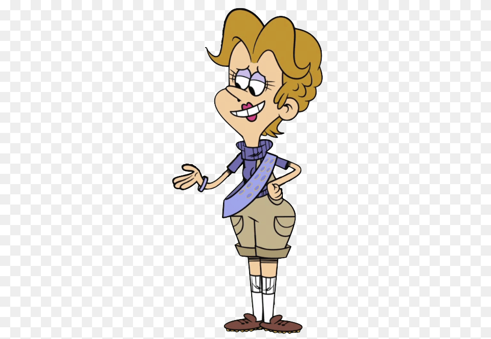 The Loud House Character Scout Leader, Cartoon, Baby, Person, Face Free Png