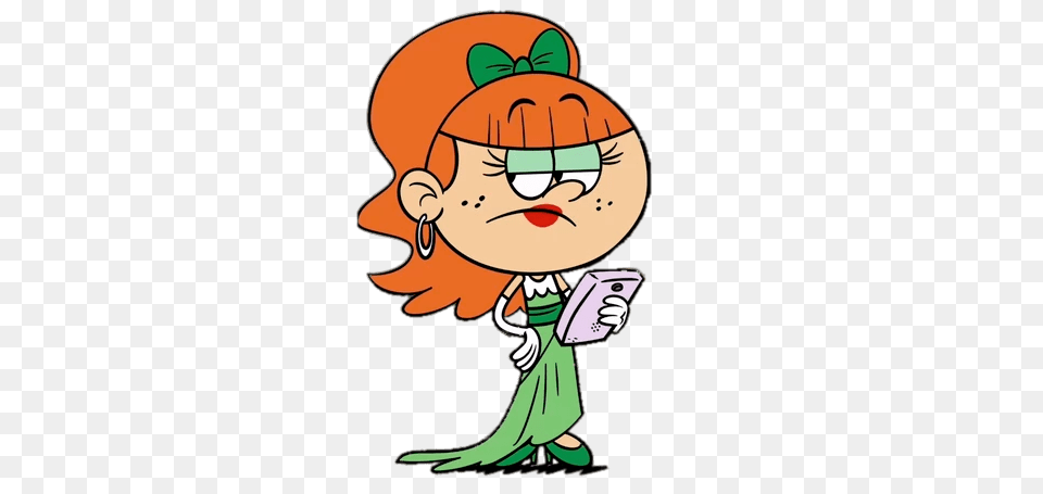 The Loud House Character With Red Hair, Cartoon, Nature, Outdoors, Snow Png