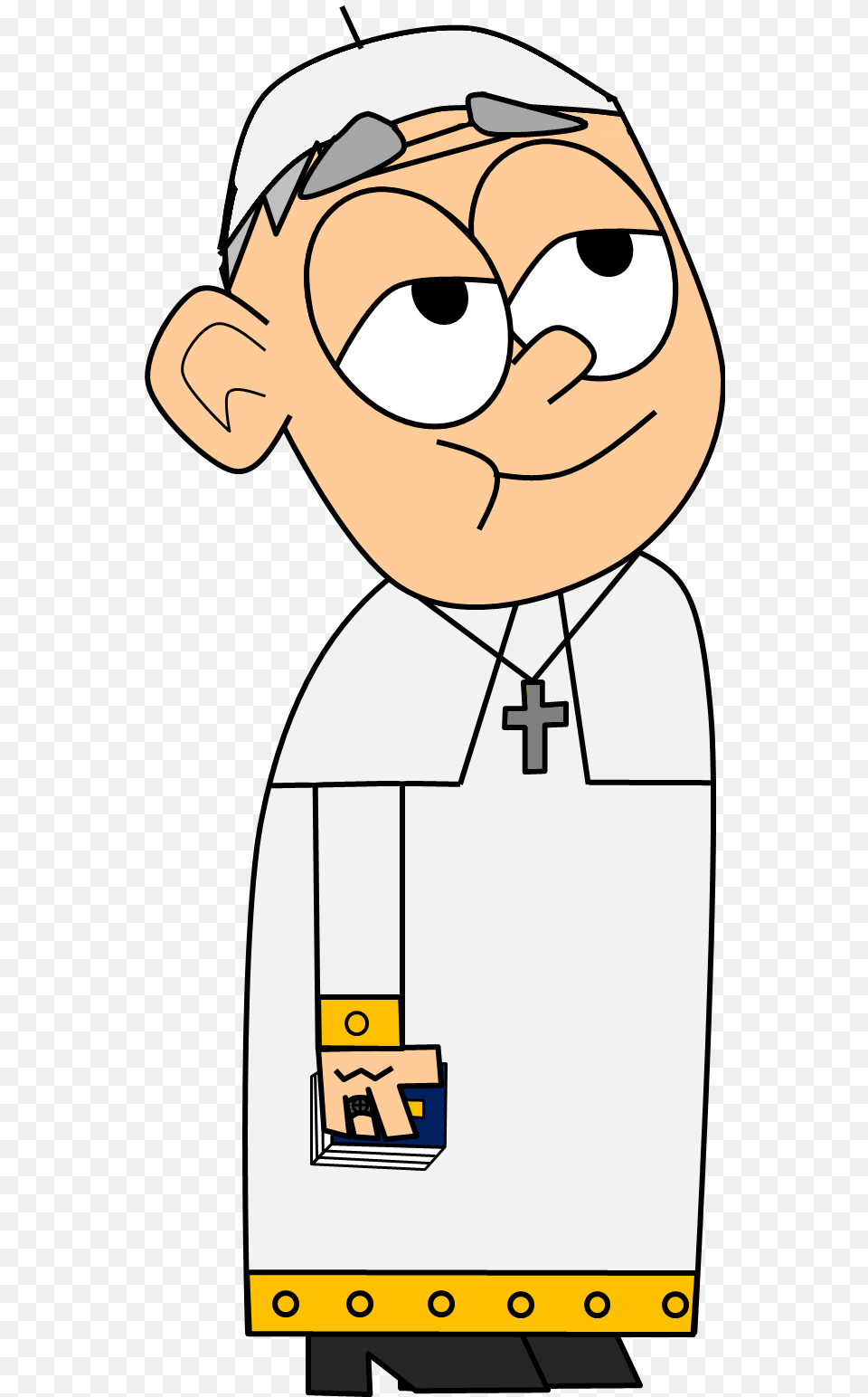 The Loud House Fanon Wikia Cartoon Picture Of Pope, Baby, Person, Face, Head Png Image