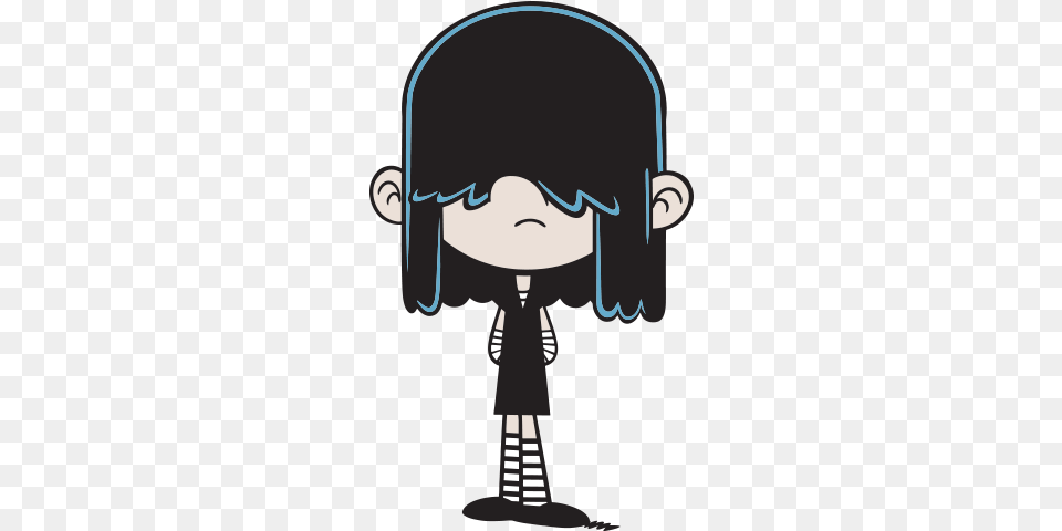 The Loud House Lucy Nickelodeon Dessin Bienvenue Chez Les Loud, Person, Lamp, Face, Head Free Png