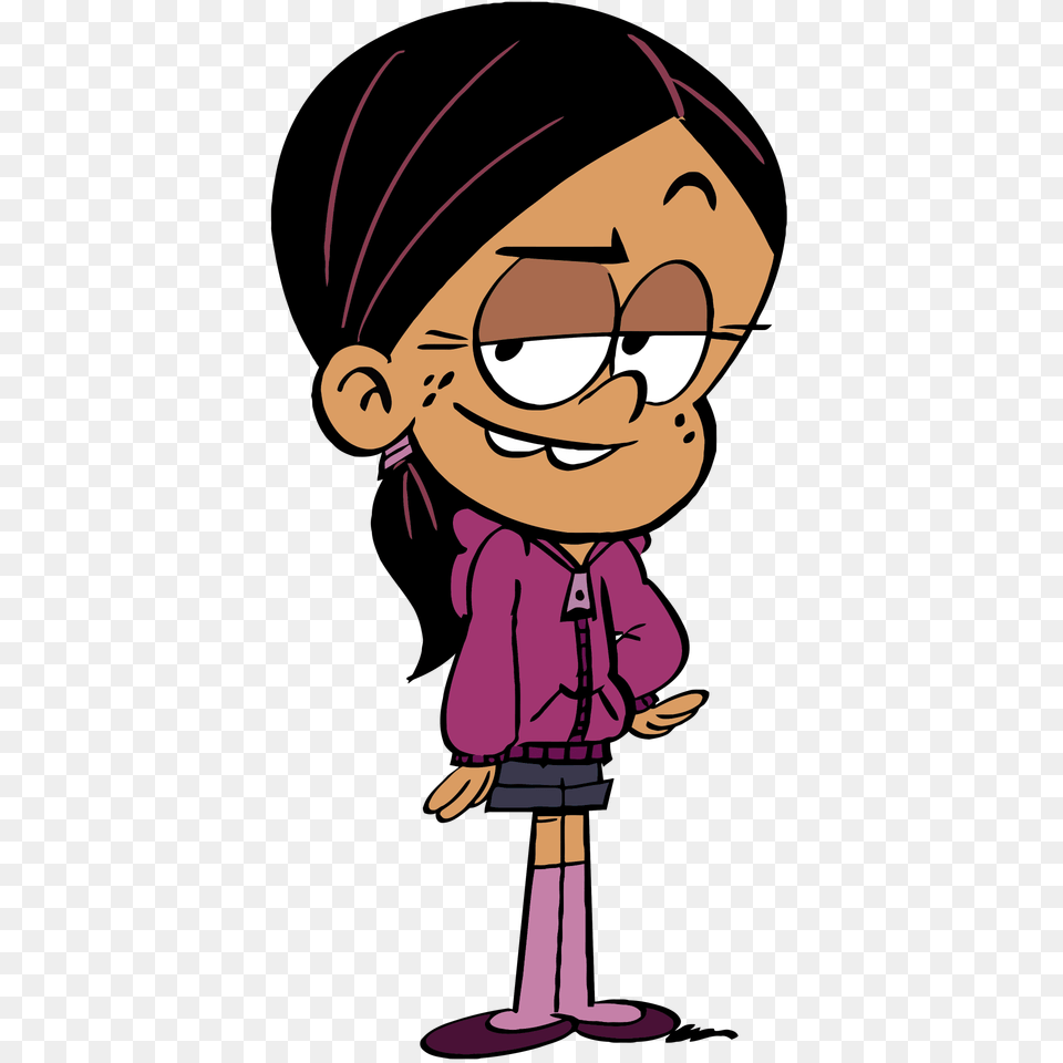 The Loud House Ronnie Anne Santiago, Cartoon, Person, Face, Head Free Png Download