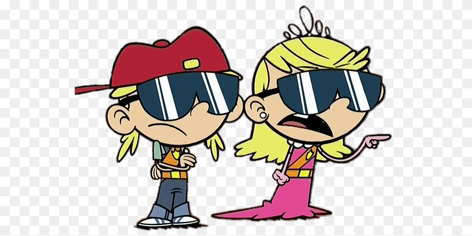 The Loud Twins Lola And Lana, Cartoon, Baby, Person, Book Free Png Download