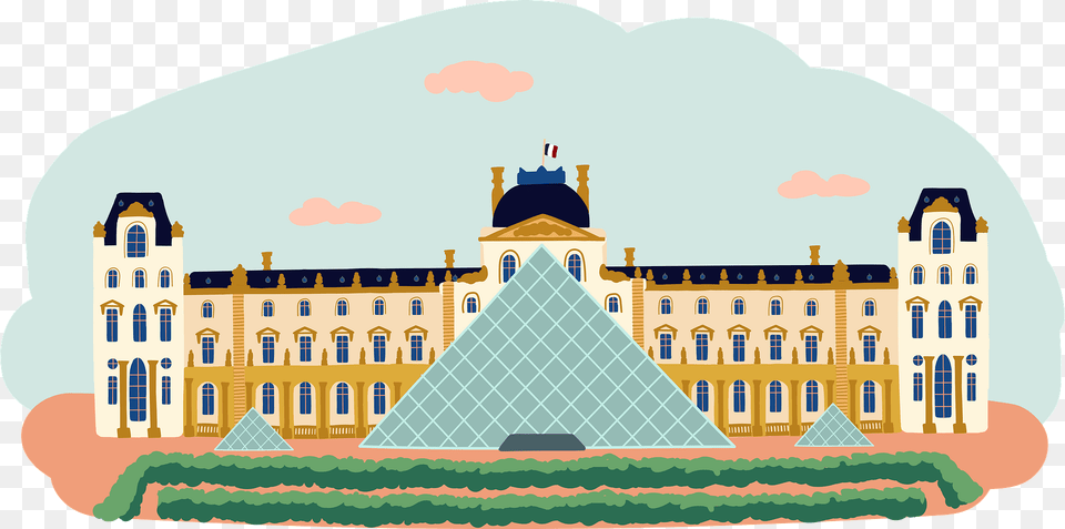 The Louvre Clipart, City, Neighborhood, Urban, Architecture Free Png