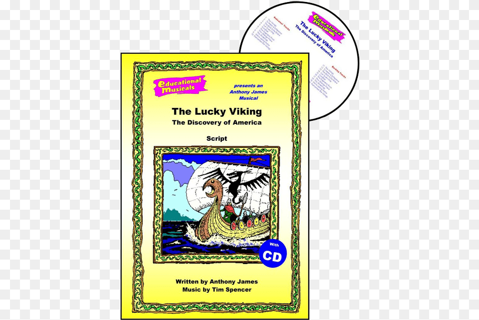 The Lucky Viking Super Performance Pack Lucky Viking The Discovery Of America Book, Advertisement, Poster, Publication, Comics Free Png