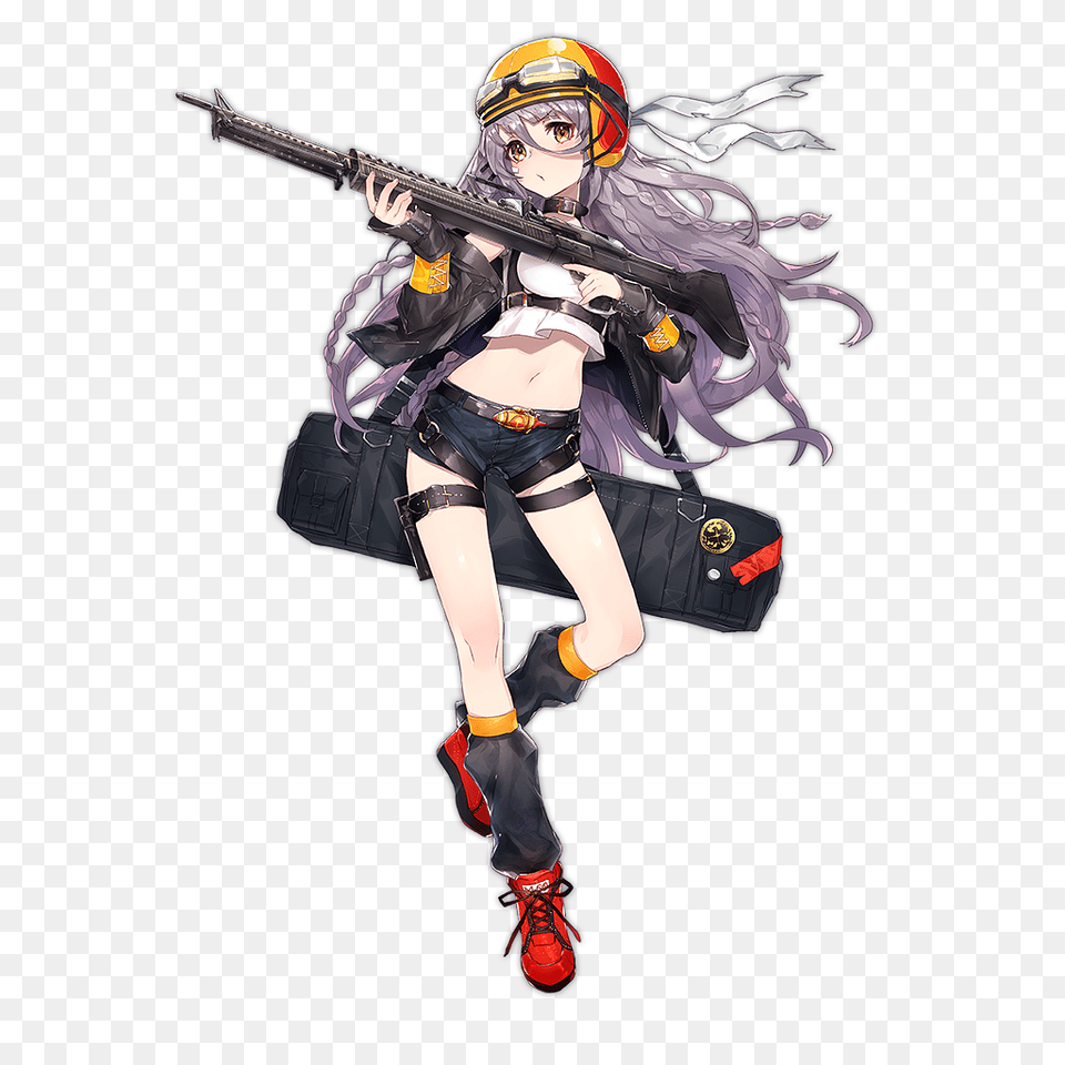 The M60 Is A General Purpose Machine Gun Developed Girls Frontline Aug, Publication, Book, Comics, Person Png Image