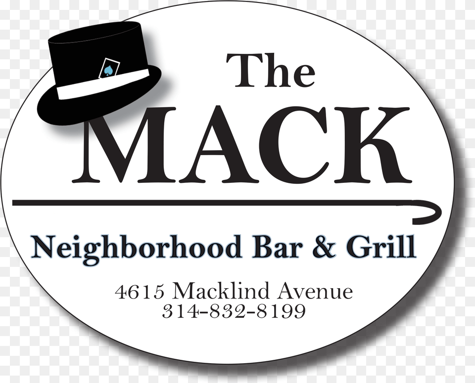 The Mack Bar Amp Grill Circle, Clothing, Hat, Photography Free Transparent Png