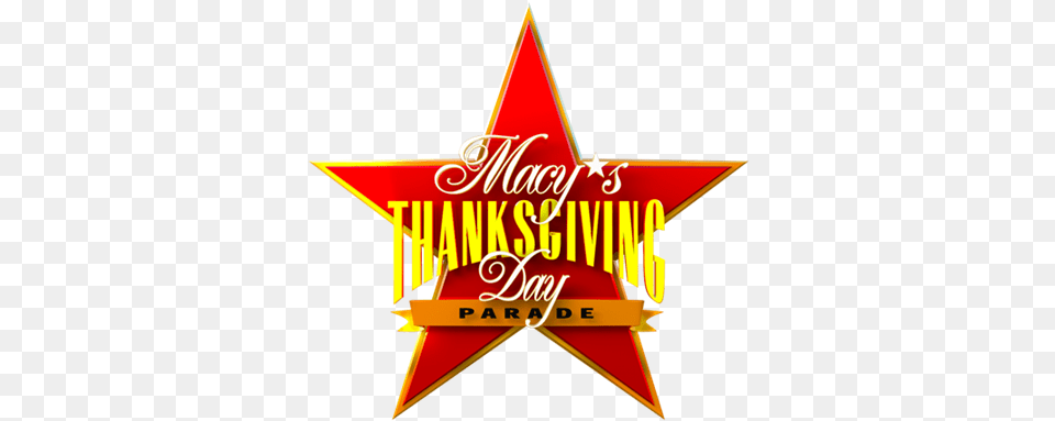 The Macy S Thanksgiving Day Parade Adds Performers Graphic Design, Symbol, Star Symbol Free Transparent Png