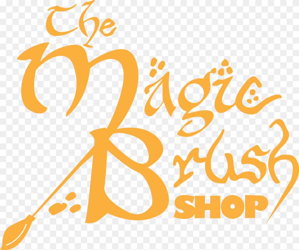 The Magic Brush Shop Calligraphy, Handwriting, Text Free Png Download