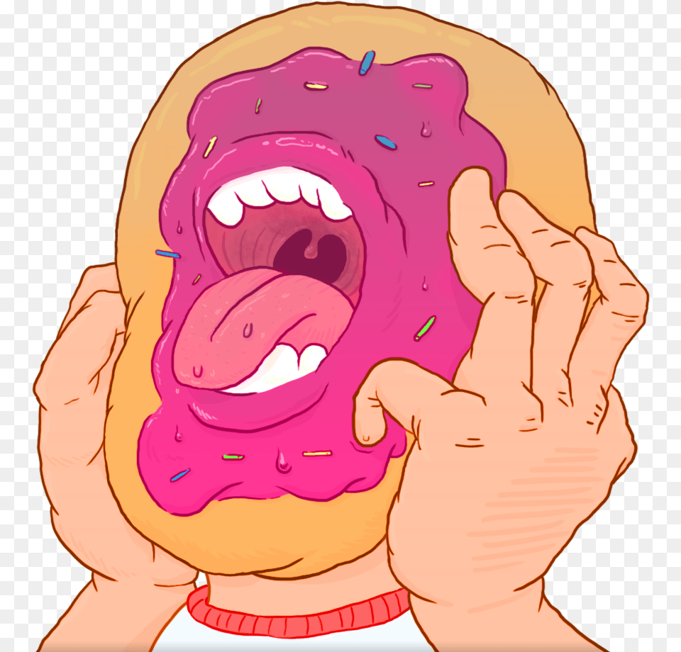 The Magic Is In The Hole Cartoon, Baby, Person, Body Part, Mouth Free Transparent Png