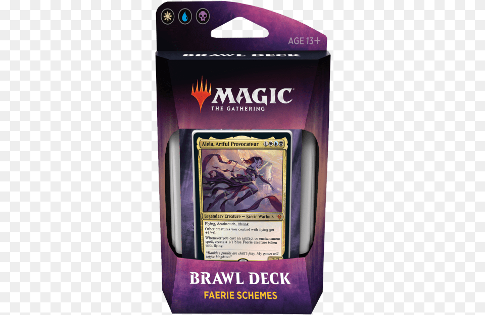 The Magic Librarities Faerie Schemes Brawl Deck, Purple, Adult, Female, Person Free Transparent Png
