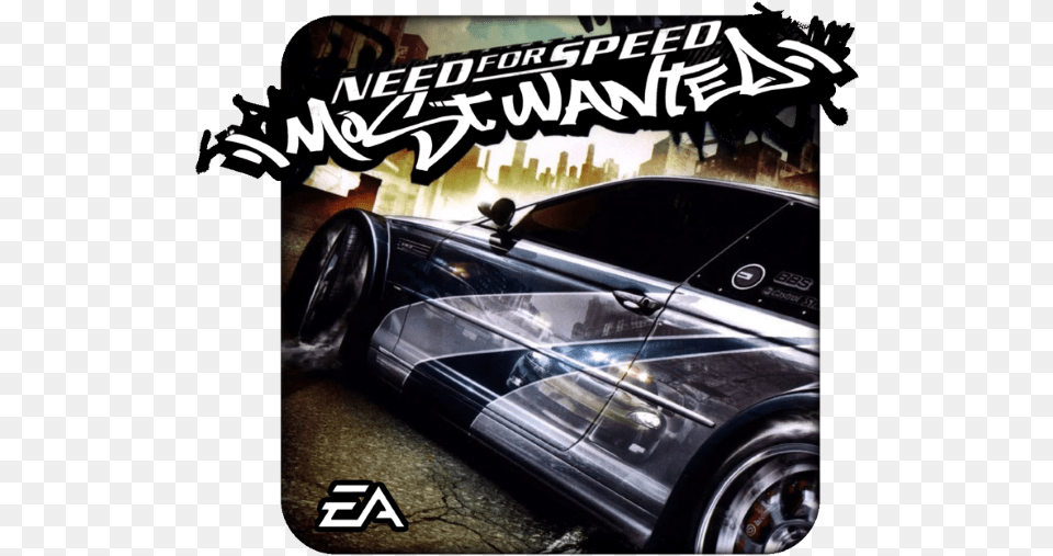 The Magic Of Internet Need For Speed Most Wanted Icon, Advertisement, Vehicle, Transportation, Tire Free Png Download