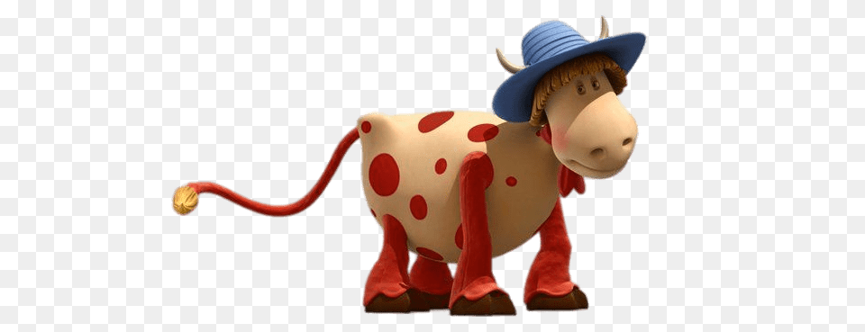 The Magic Roundabout Ermintrude The Cow, Clothing, Hat, Animal, Cattle Png Image