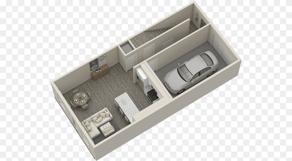 The Magnolia Dollhouse 1b V2 Min Floor Plan, Cad Diagram, Diagram Png Image