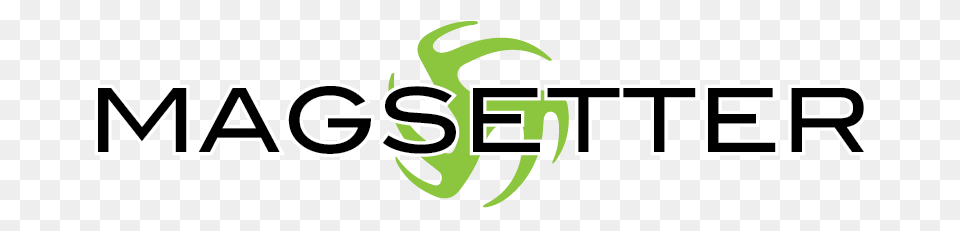 The Magsetter The Ultimate Volleyball Spike Trainer, Logo, Green Png