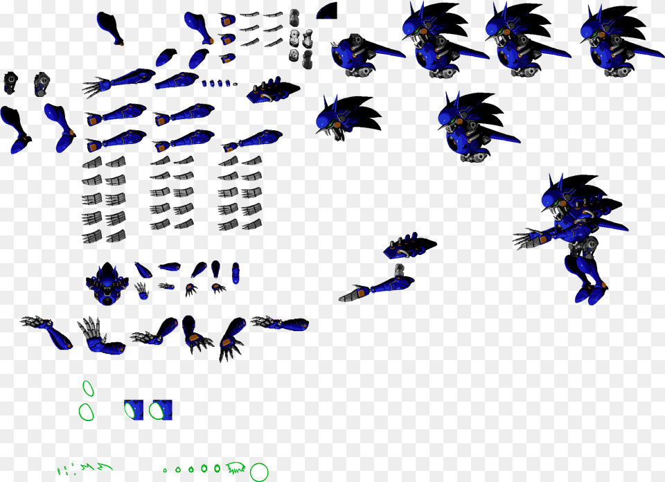 The Major Changes Aside From Color Are Additional Body Neo Metal Sonic, Animal, Bee, Insect, Invertebrate Free Transparent Png