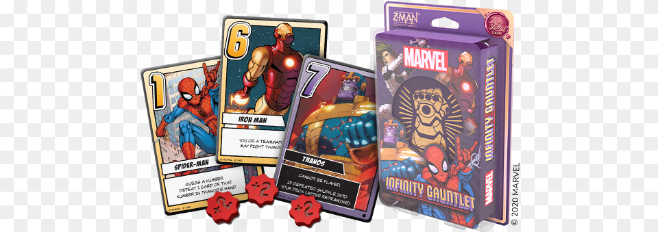 The Making Of Infinity Gauntlet A Love Letter Game Zman Infinity Gauntlet A Love Letter Game, Book, Comics, Publication, Adult Free Png