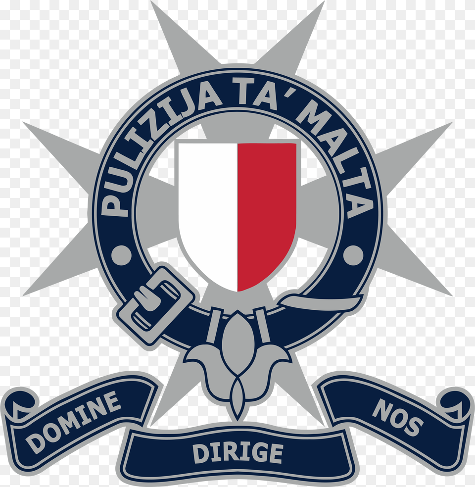 The Malta Police Force Logo Malta Police Force, Emblem, Symbol Free Png