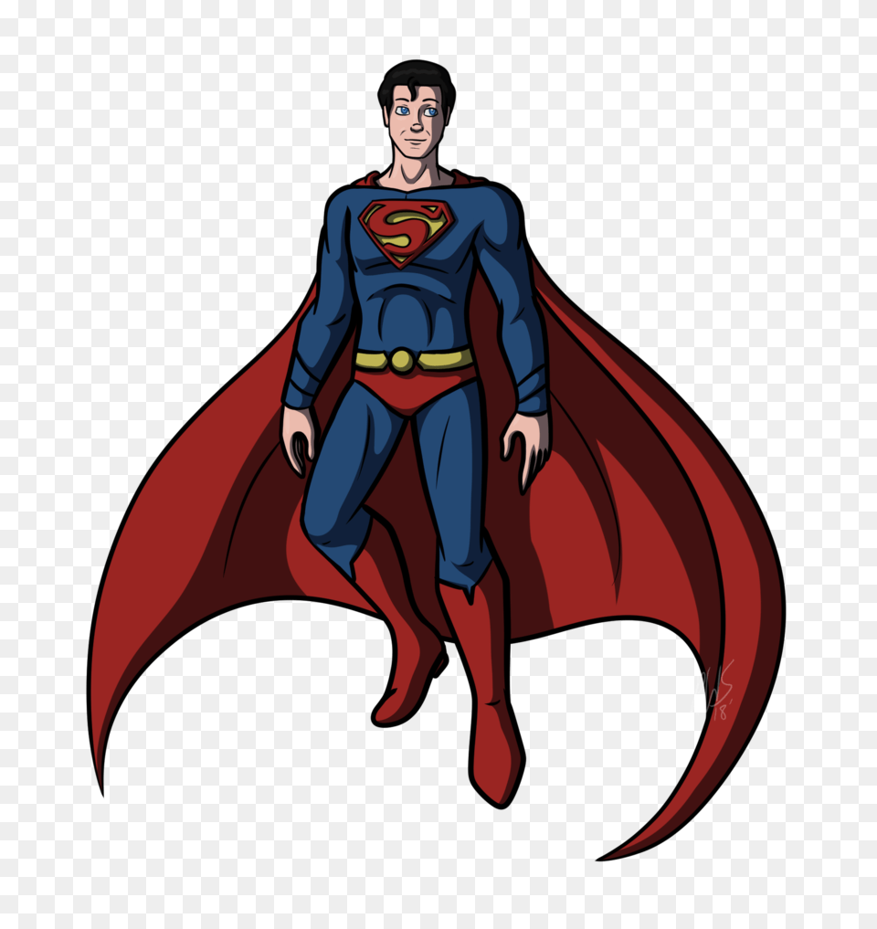 The Man Of Steel, Cape, Clothing, Adult, Publication Free Png