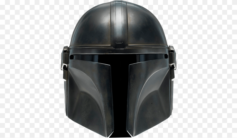 The Mandalorian Helmet Prop Replica Star Wars Mandalorian Helmet, Clothing, Crash Helmet, Hardhat Png