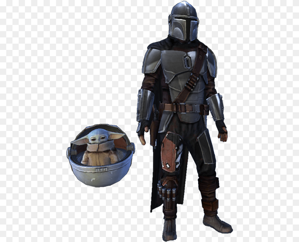 The Mandalorian Star Wars Galaxy Of Heroes Mandalorian Beskar Armor, Adult, Male, Man, Person Free Png