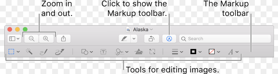 The Markup Toolbar For Editing Images Markup Toolbar Mac, Text, Number, Symbol, Electronics Free Transparent Png