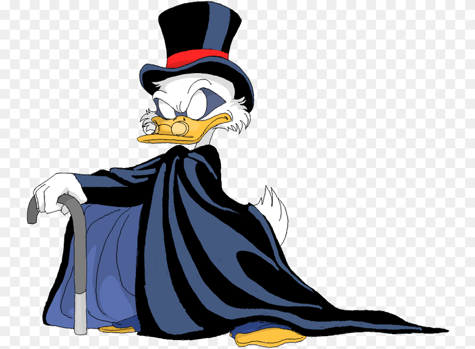 The Masked Topper Scrooge Mcduck Superhero, Fashion, Baby, Person, Cartoon Free Png