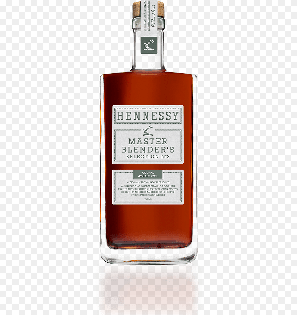 The Master Blender39s Selection N3 Is A Personal Blend Hennessy Master Blend No, Alcohol, Beverage, Liquor, Bottle Png Image