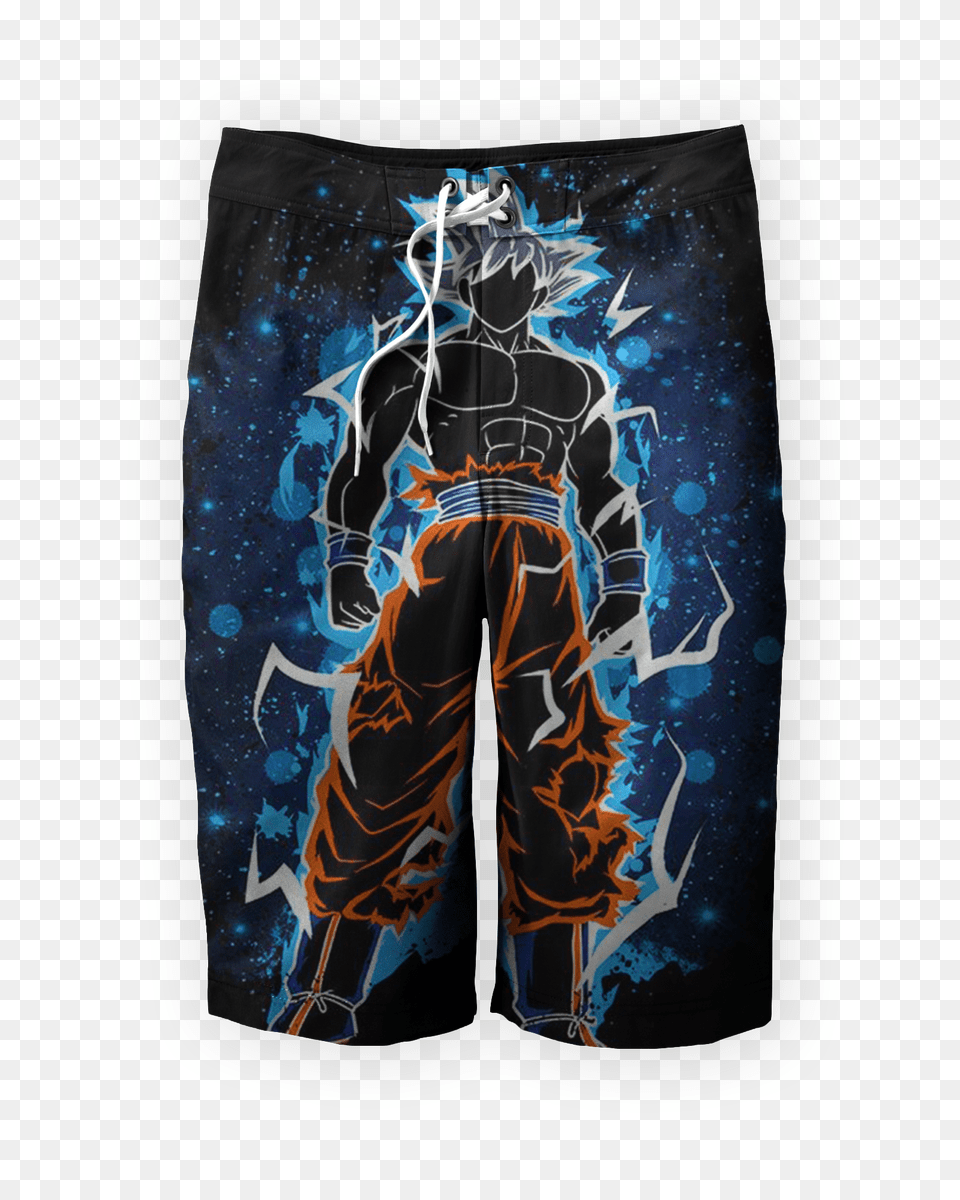 The Mastered Ultra Instinct, Clothing, Shorts, Person, Swimming Trunks Free Transparent Png