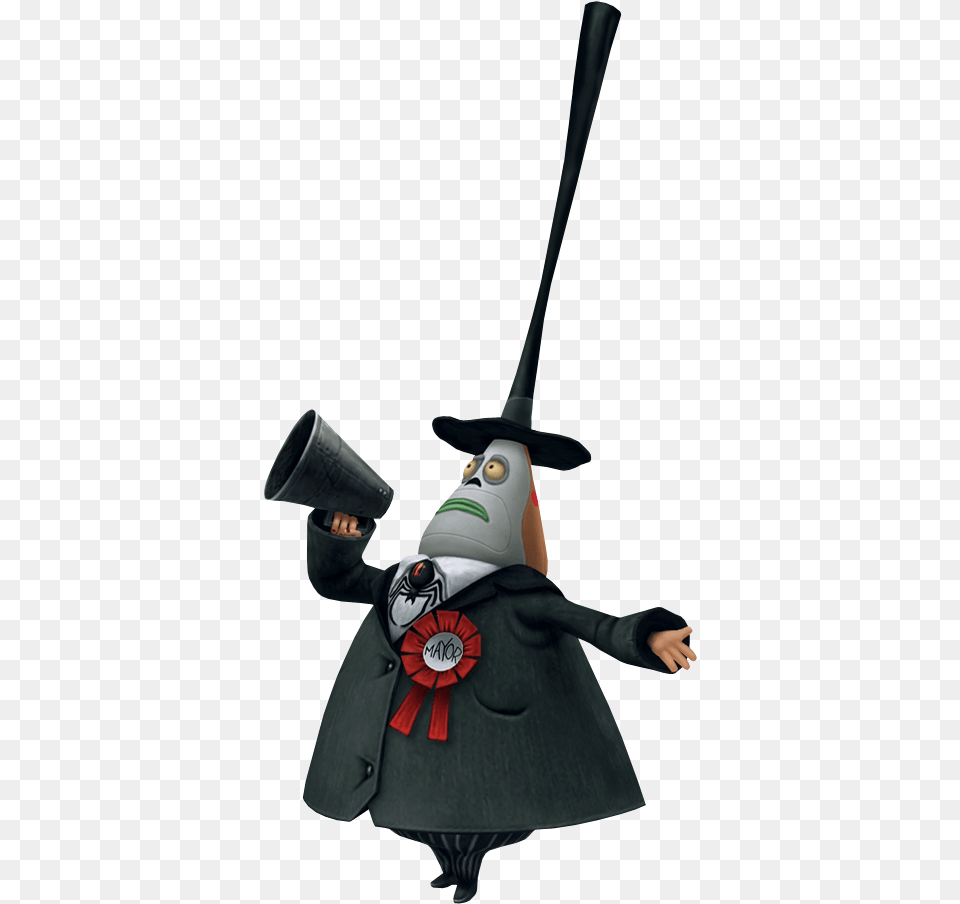 The Mayor Characters From Nightmare Before Christmas, People, Person, Cape, Clothing Free Png Download
