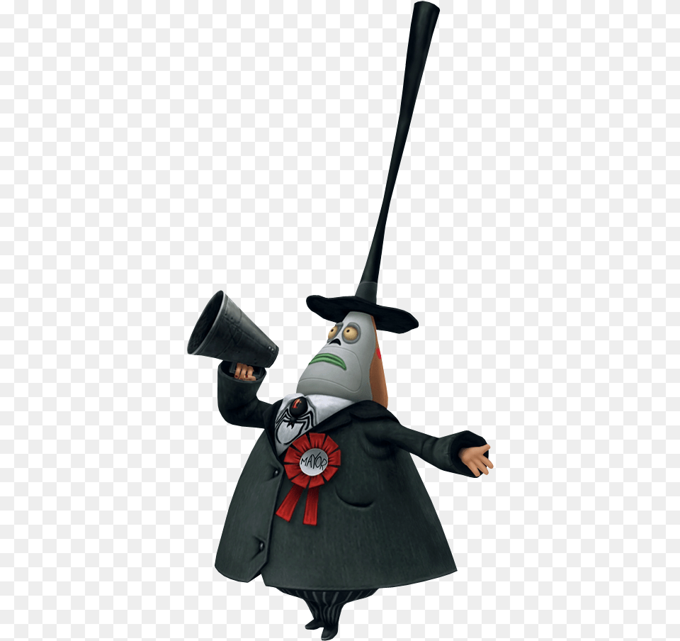 The Mayor Khii Town Meeting Mayor Nightmare Before Christmas, People, Person, Cape, Clothing Free Transparent Png